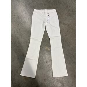 Yummie by Heather Thomson Boot Cut White Size 29 NWT